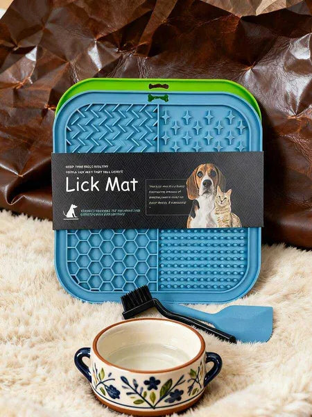 Lick Mat with Suction Cups (2-Pack)