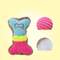 Corduroy Squeaky Bone - Built for Power Chewers